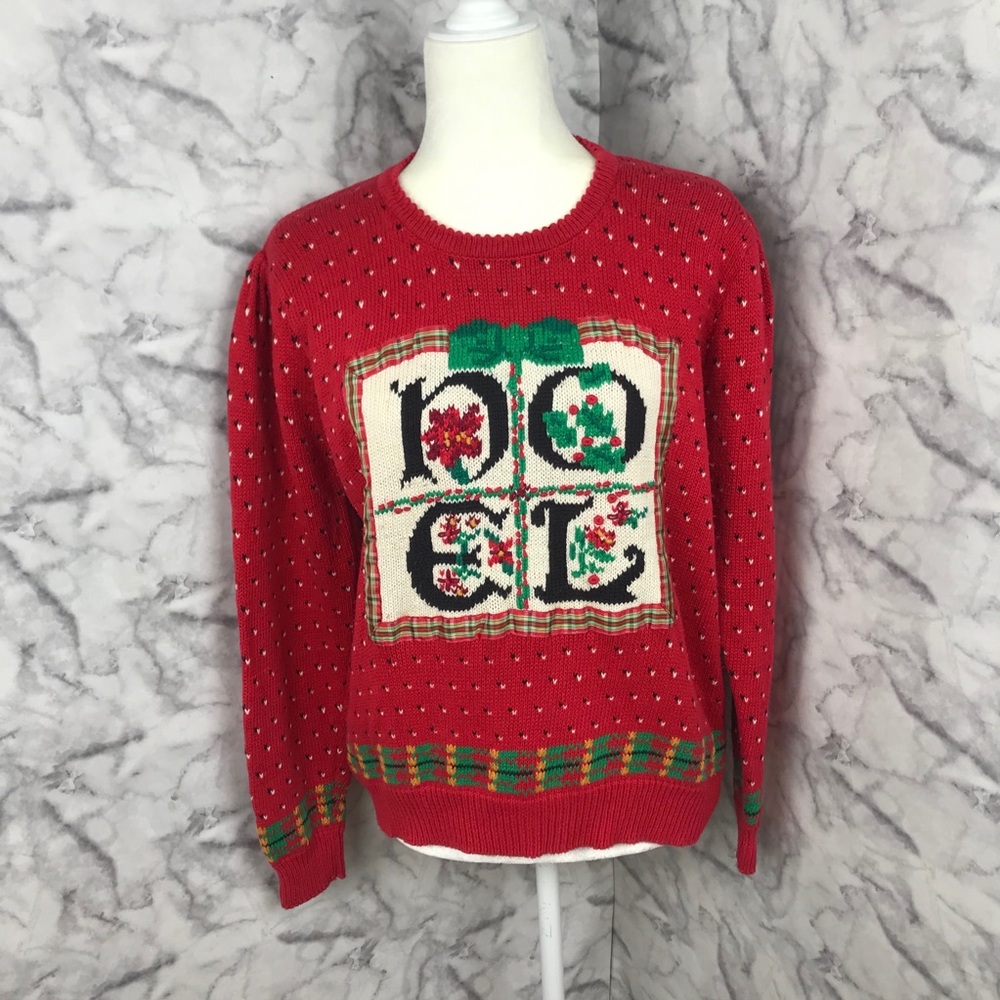 Vintage NOEL Knit Sweater